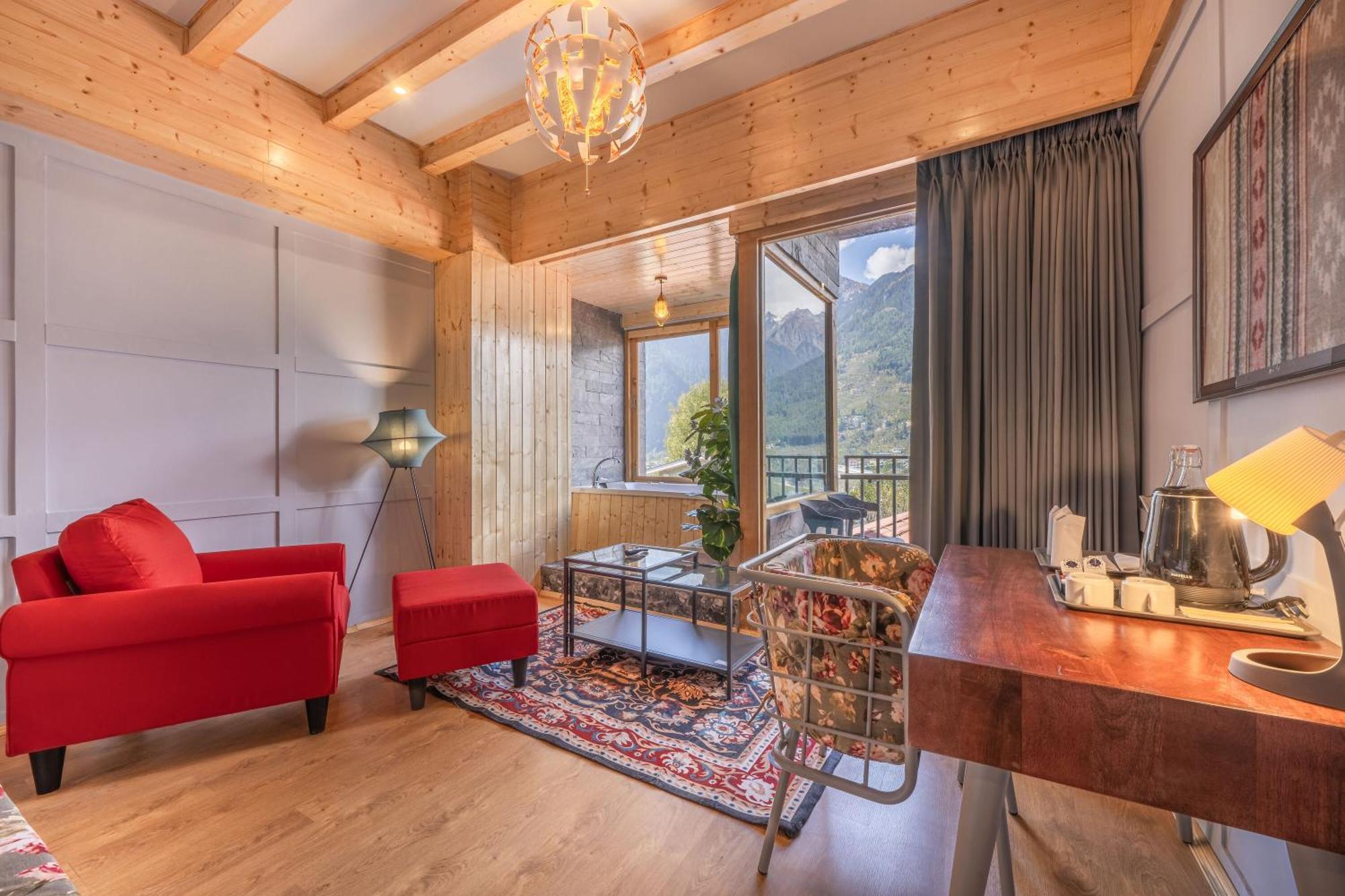 Echor Himalayan Heights Luxe Manali Hotell Eksteriør bilde