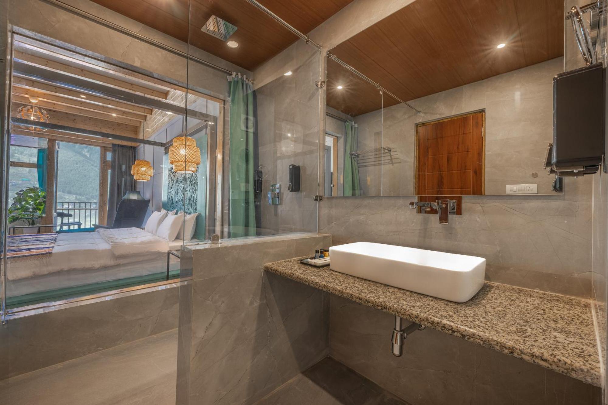 Echor Himalayan Heights Luxe Manali Hotell Eksteriør bilde