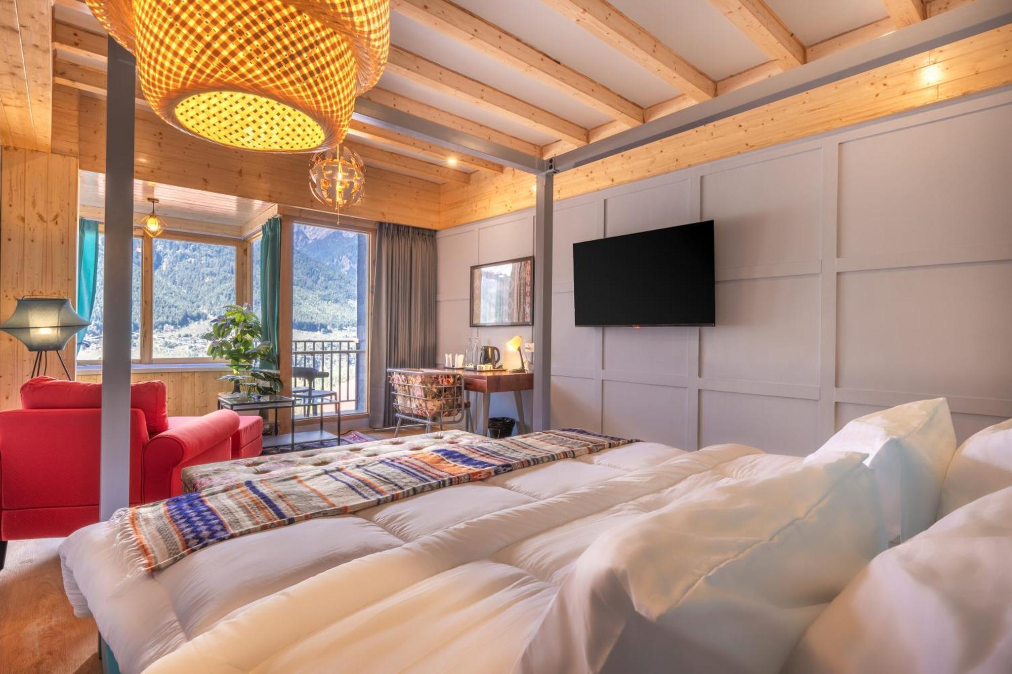 Echor Himalayan Heights Luxe Manali Hotell Eksteriør bilde