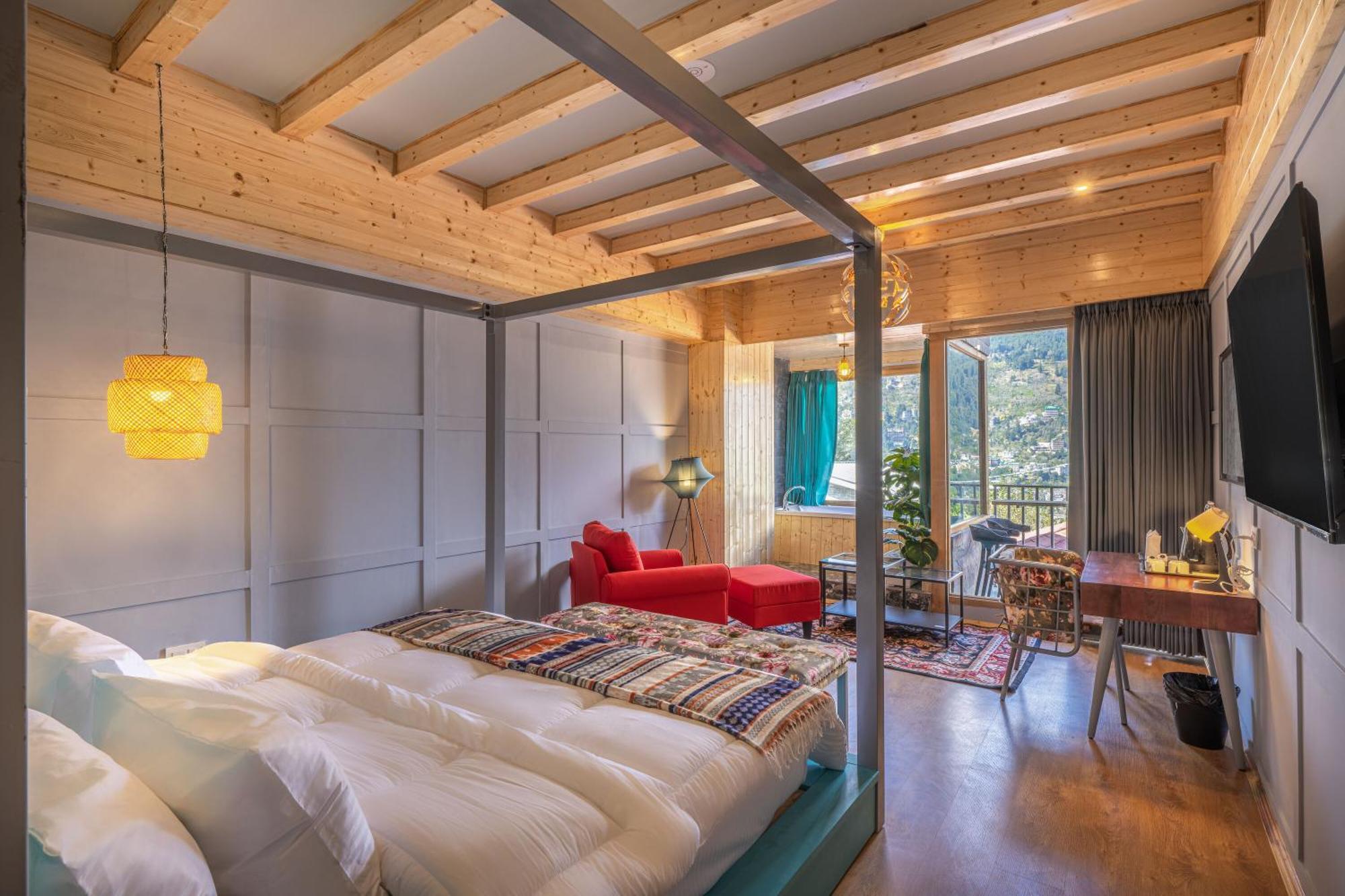 Echor Himalayan Heights Luxe Manali Hotell Eksteriør bilde