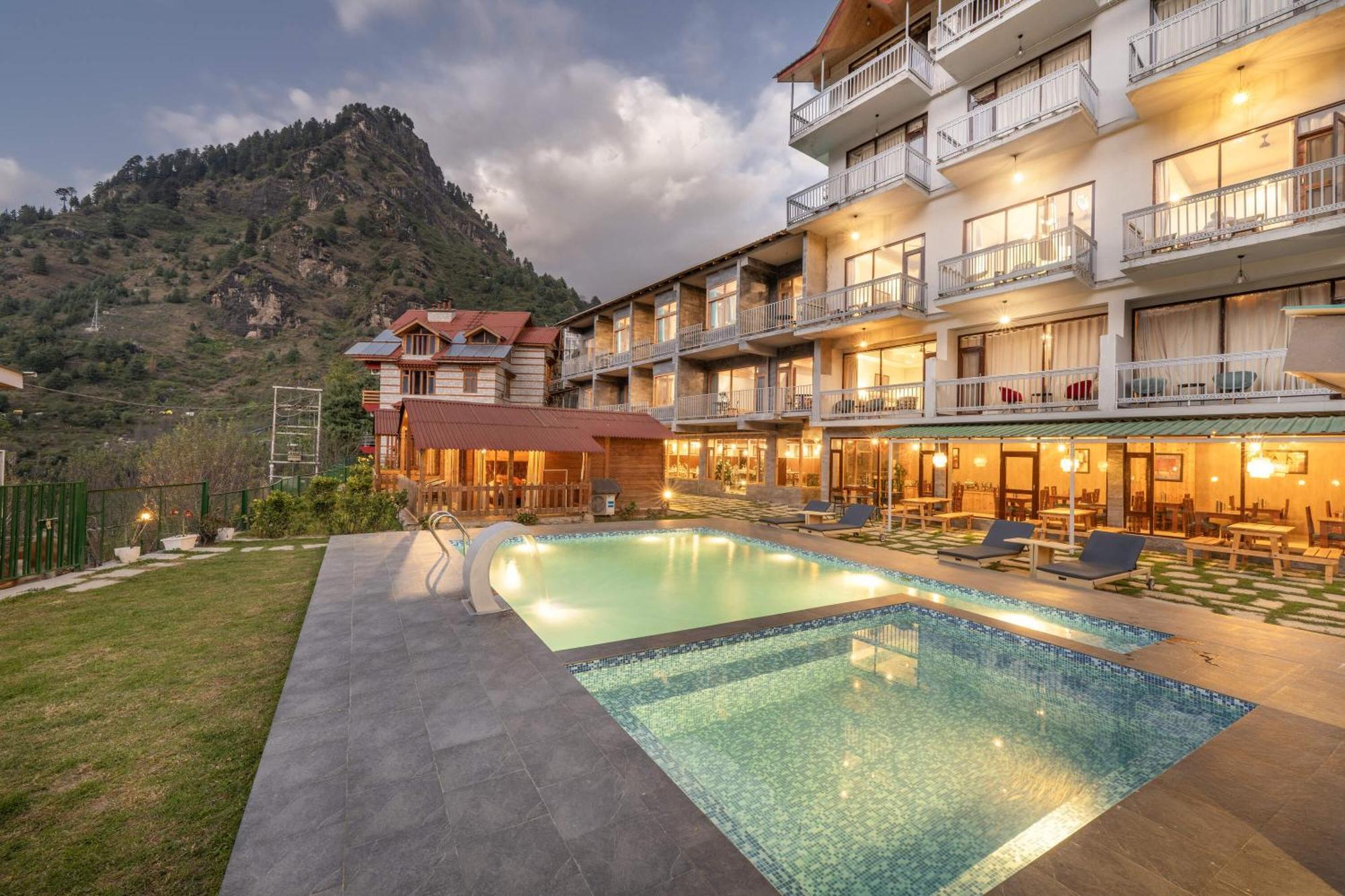 Echor Himalayan Heights Luxe Manali Hotell Eksteriør bilde